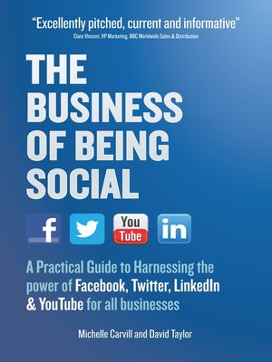 cover image of The Business of Being Social